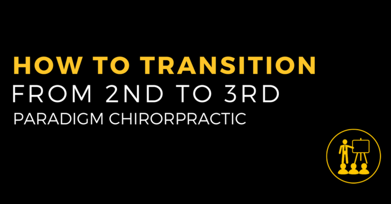 3rd paradigm chiropractic